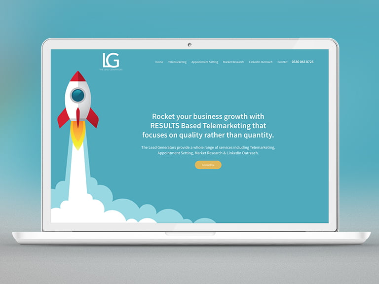 the lead generators website design monthly