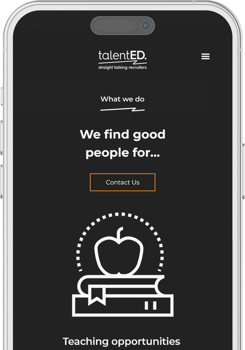 recruitment website design talent ed