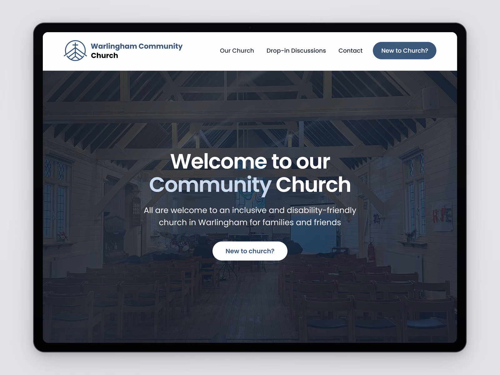 Warlingham Community Church website preview